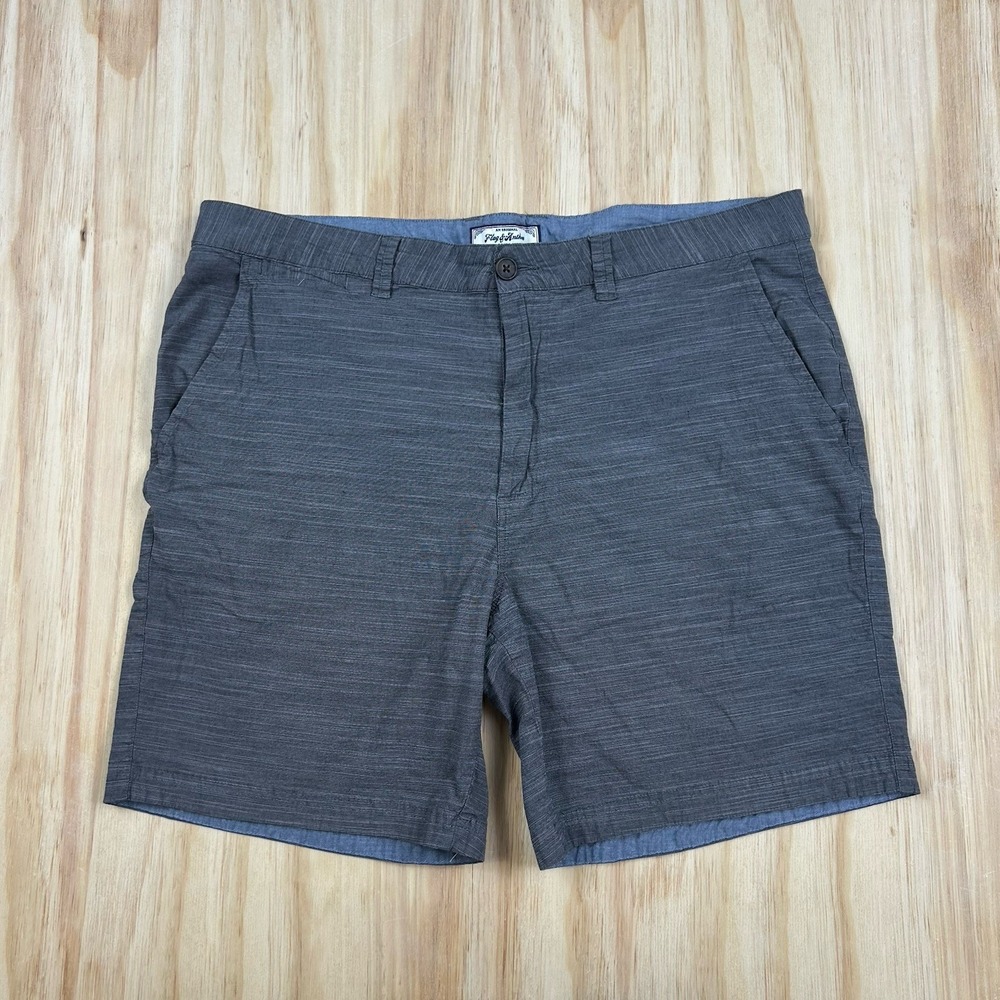 Flag & Anthem Men's Size 38x8 Grey Chino Shorts